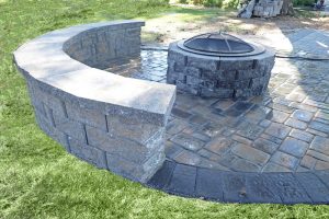 Wood burning fire pit with Cover in Norfolk