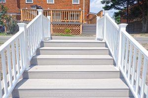 Composite Stairs and Vinyl Handrails Chesapeake