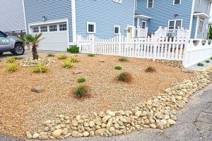 Gravel Stone and Boulder Xeriscaping Norfolk