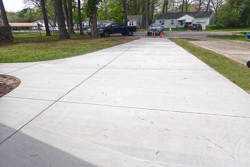 Driveway replacements in Virginia Beach