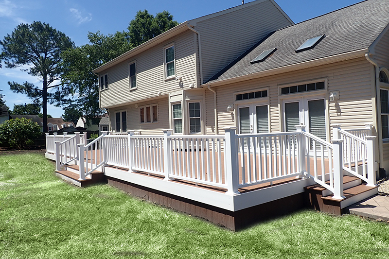Composite Decks in Virginia Beach, Norfolk, Cheseapeake