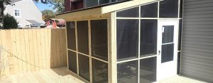 screened porches and decks in Virginia Beach