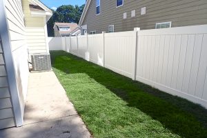 Vinyl Fence Installation - Low Maintenance Fencing in Virginia Beach - Dr. Dan's Landscaping and Architectural Design