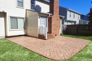 stamped concrete patios in Virginia Beach, Chesapeake, Norfolk